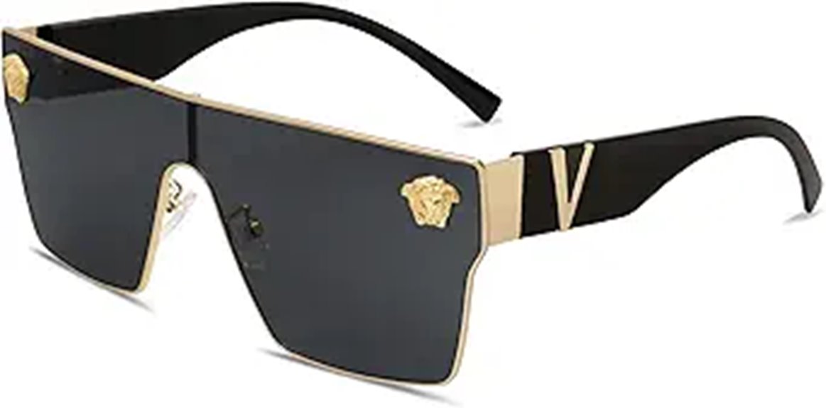 oversized square sunglasses