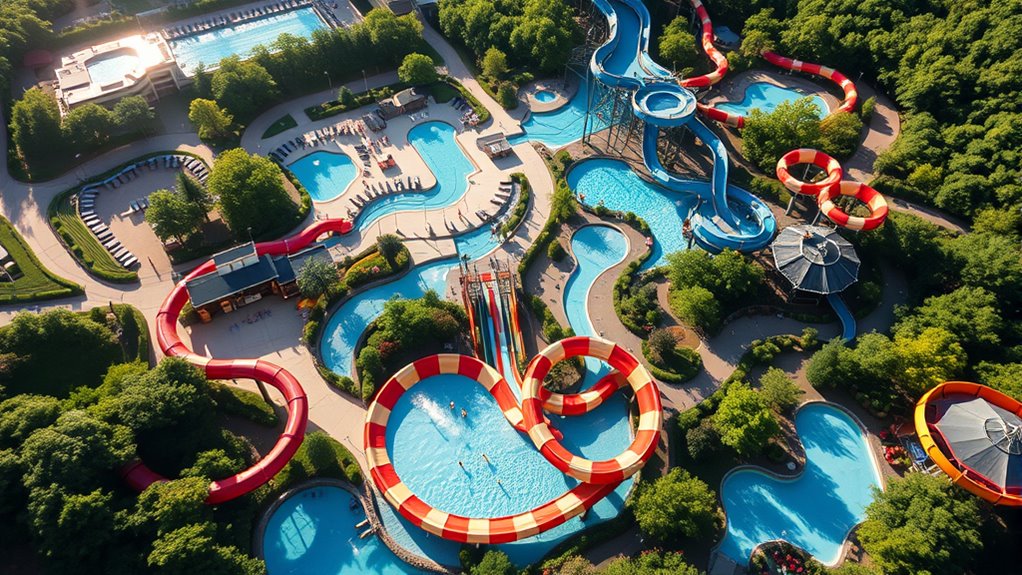 park layout and navigation