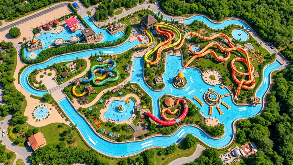 park maps rides safety