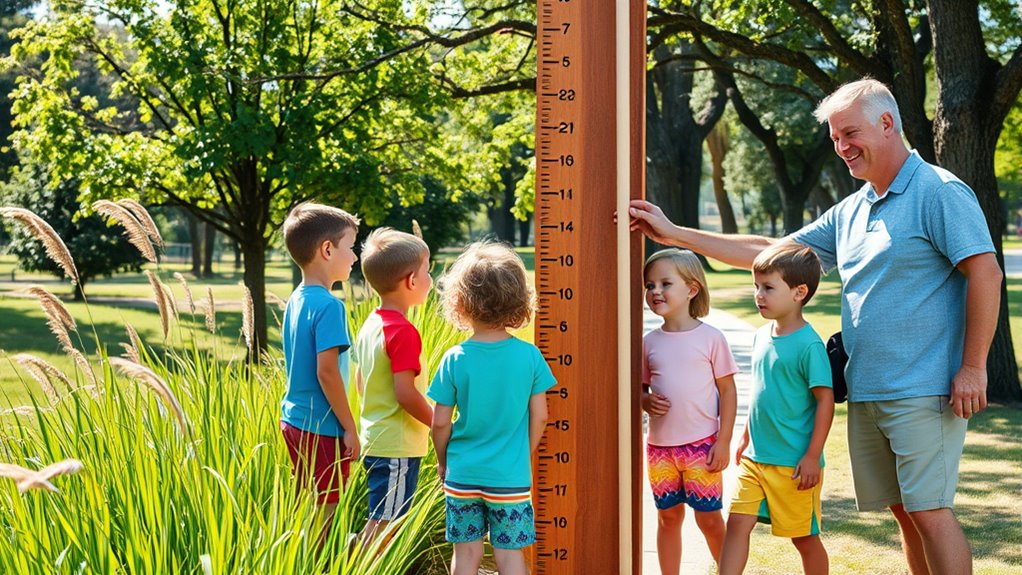 parks measure children s heights