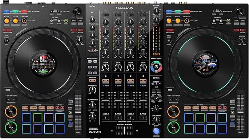 pioneer 4 deck dj controller
