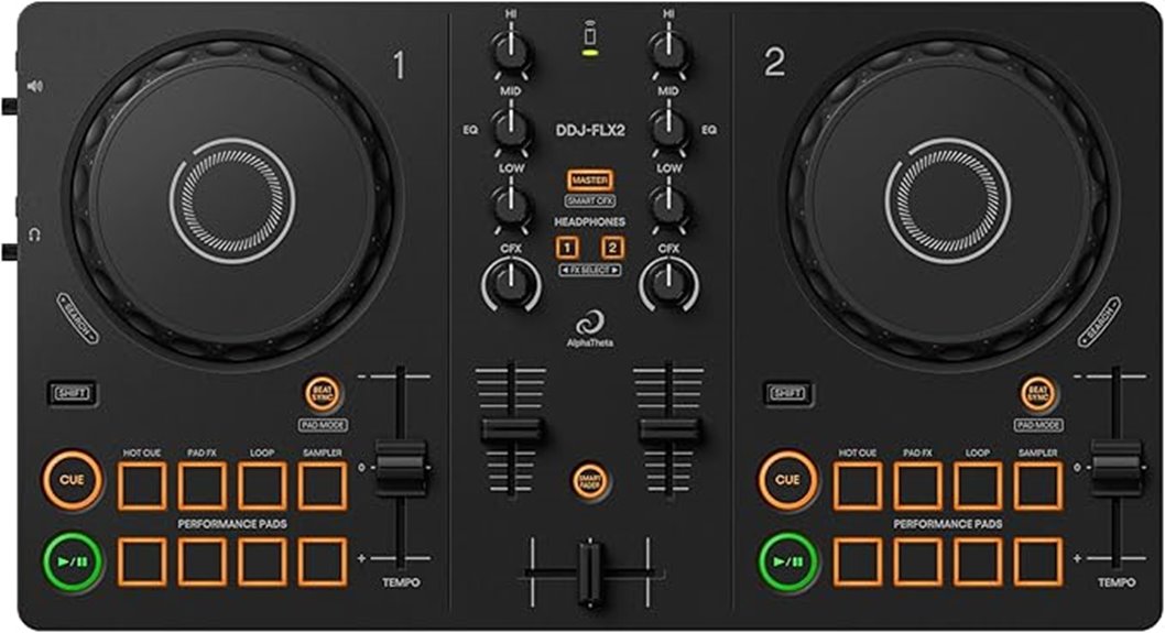 pioneer dj controller compact