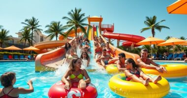 planning group water park outing