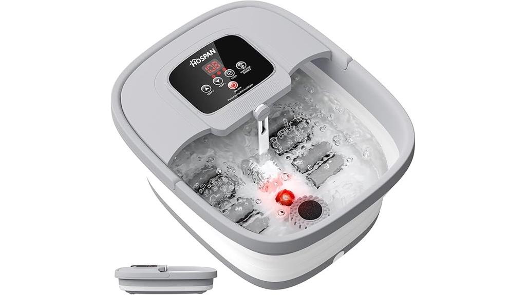 portable heated foot spa