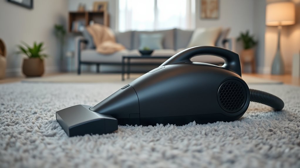 quiet powerful portable vacuum