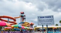 rain policy water parks