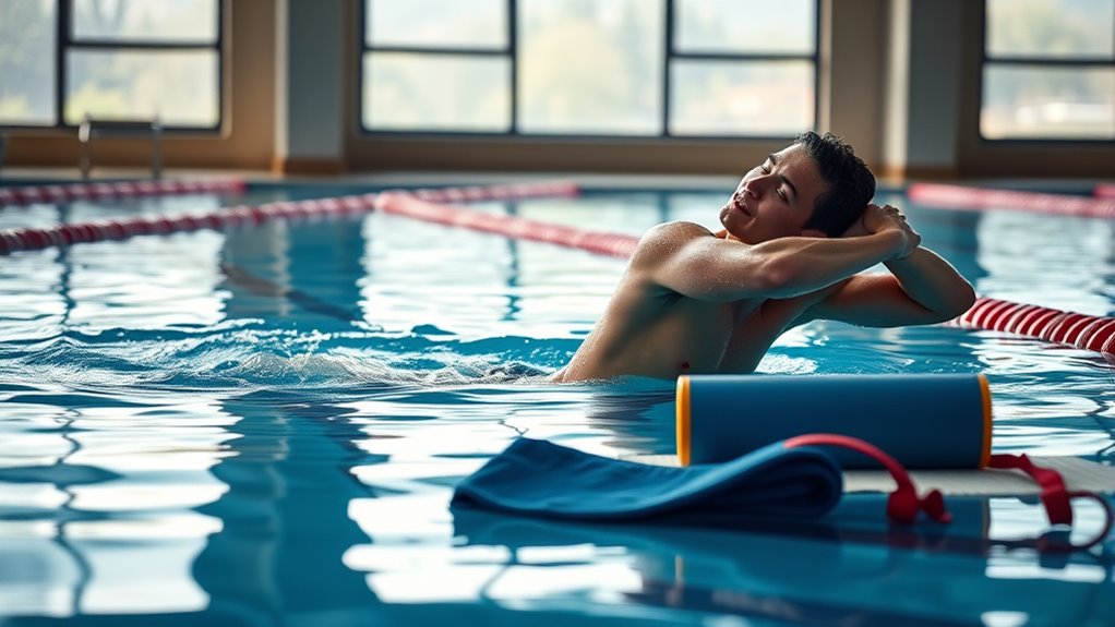 relaxed slow swimming techniques