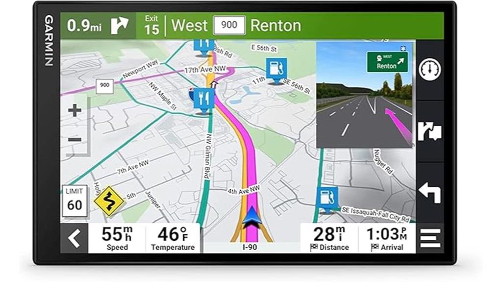 renewed 8 inch garmin gps