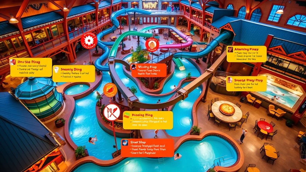 resort dining and snack options