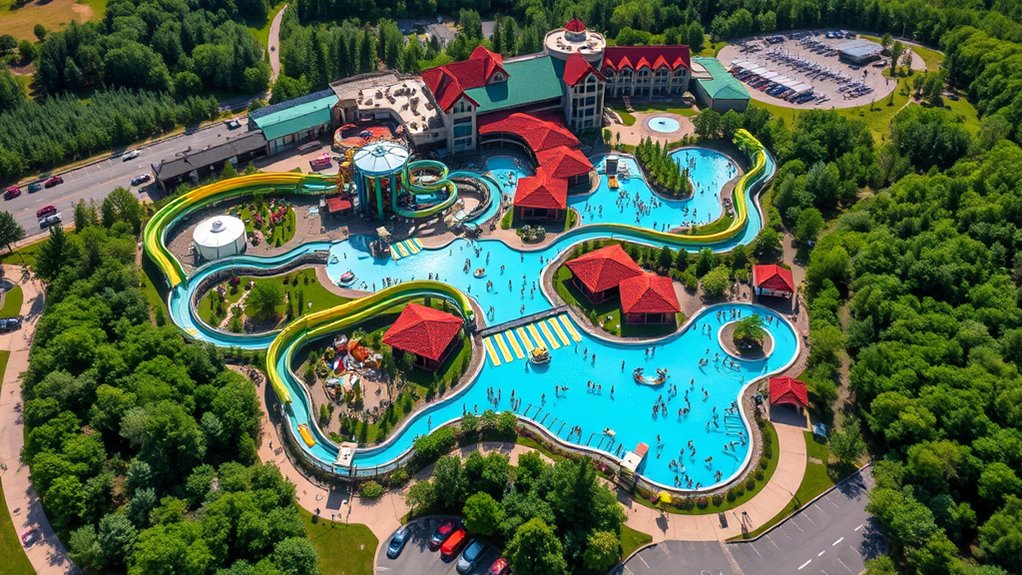 resort layout and transportation