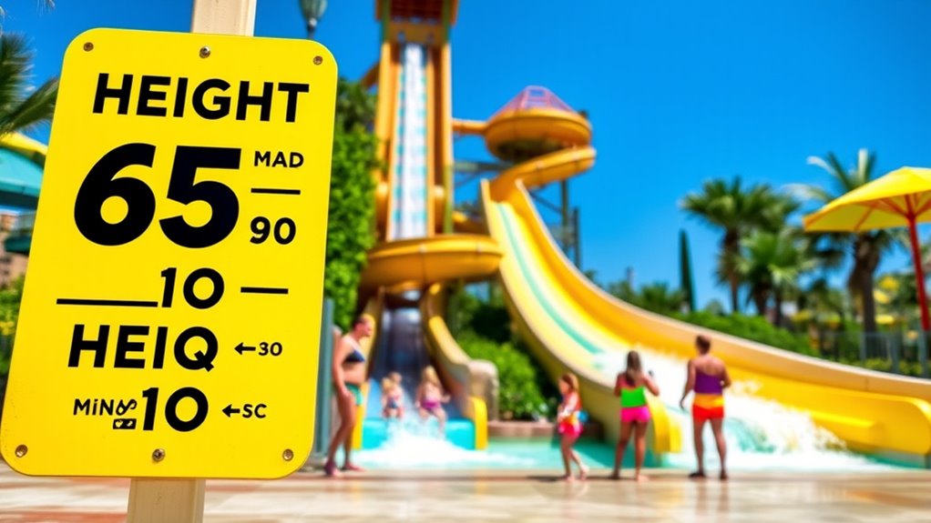 ride safety height standards