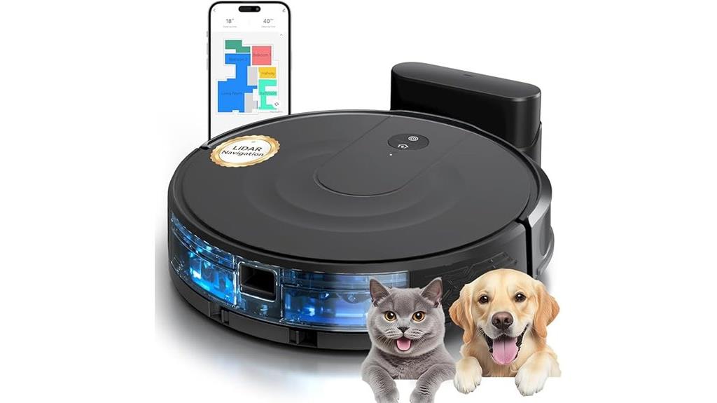 robotic vacuum with mopping