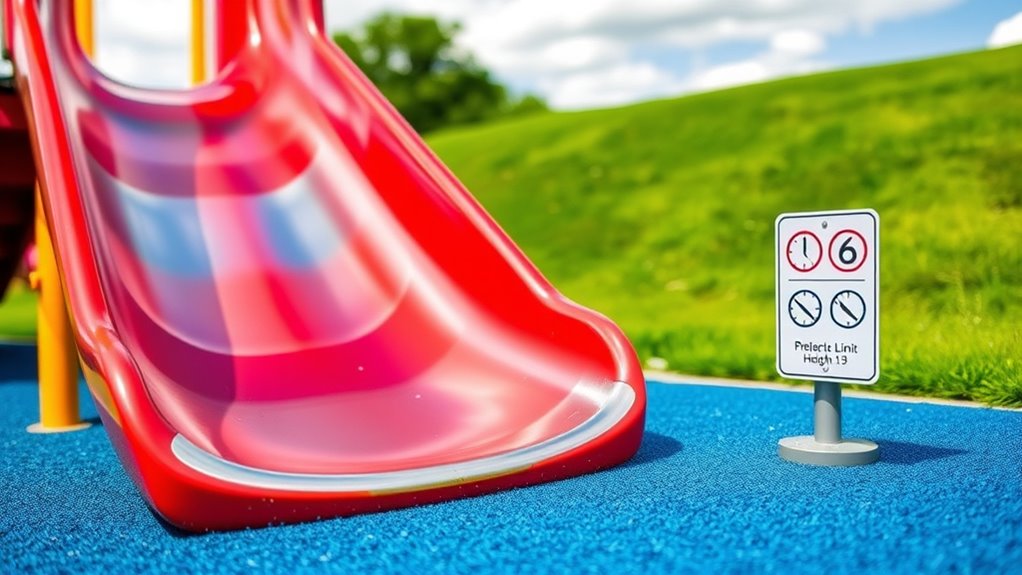 safe slide use zones