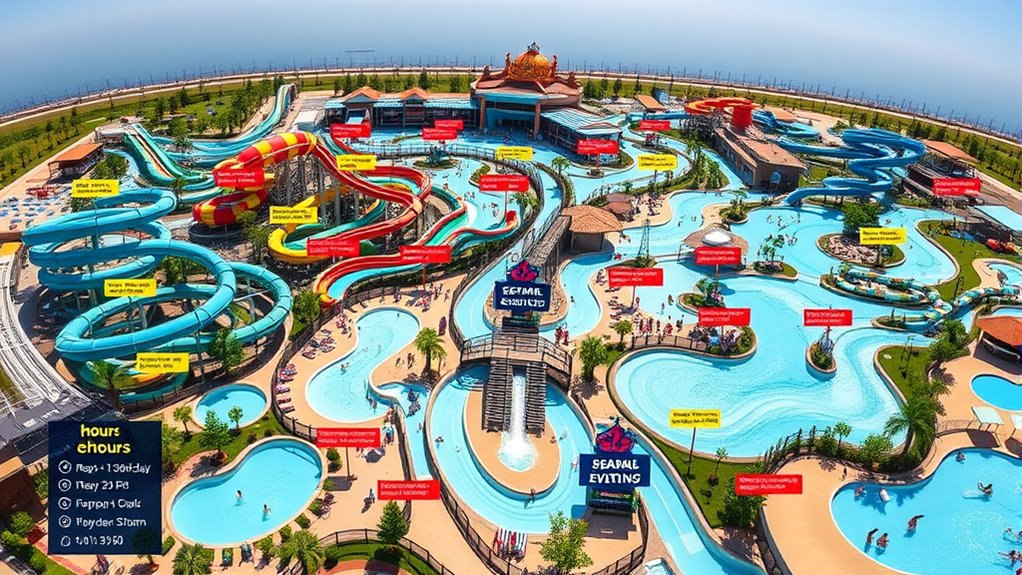 seasonal park hours vary