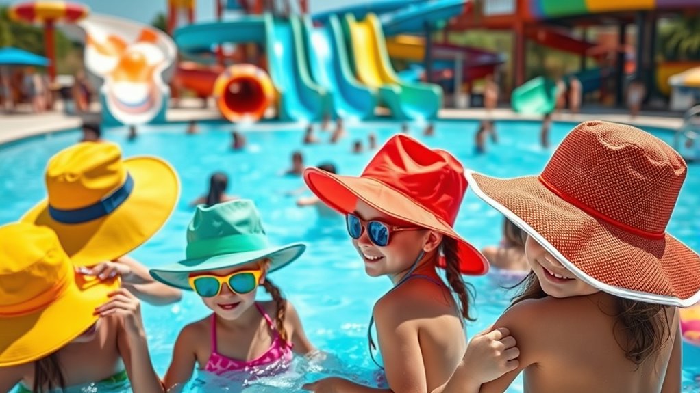 secure hats with clips