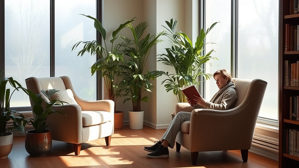 sensory calmness reduces stress