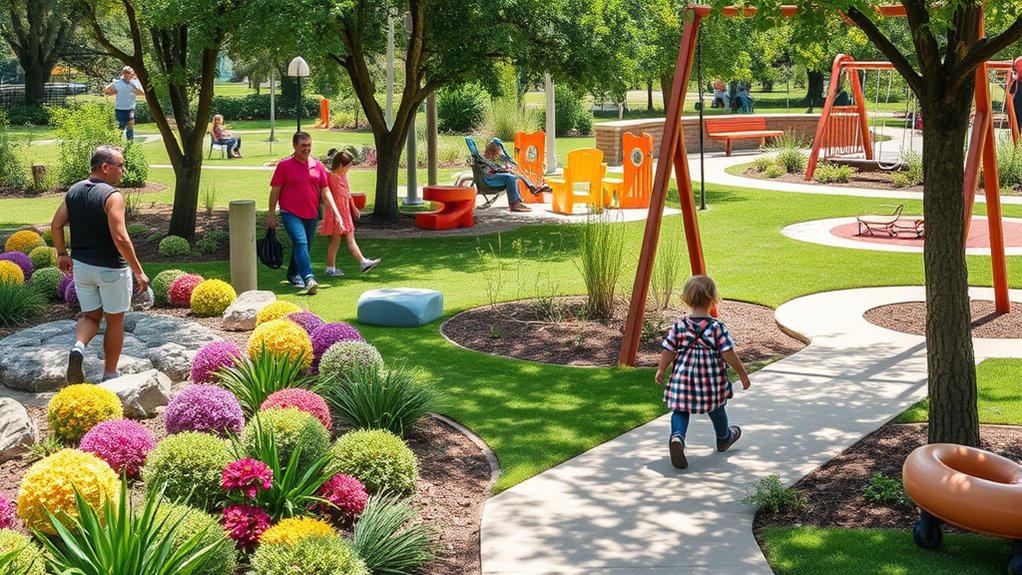 sensory rich play equipment