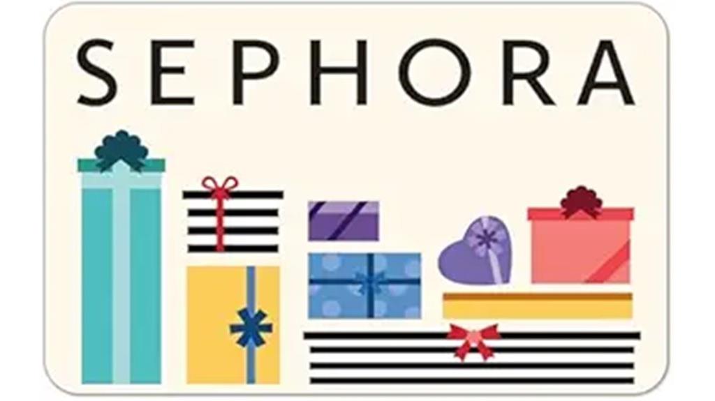 sephora gift card only