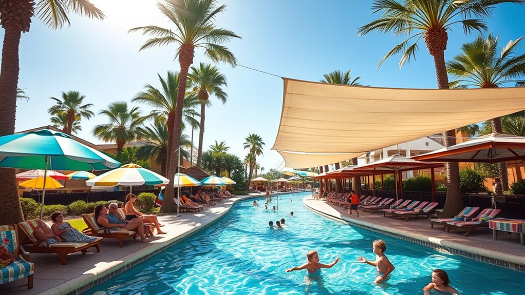 shade enhances water park safety