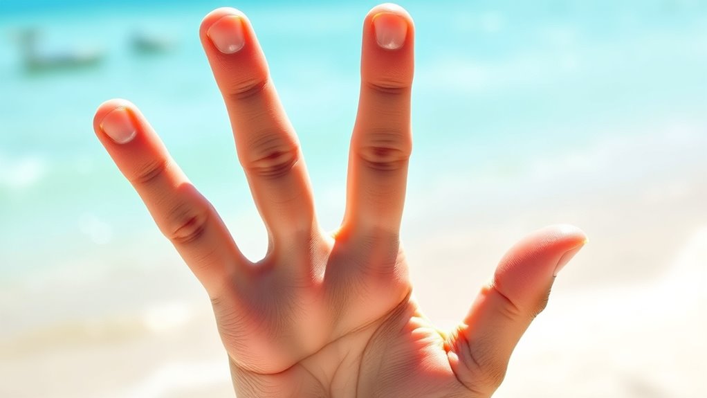 simple deliberate visible gestures