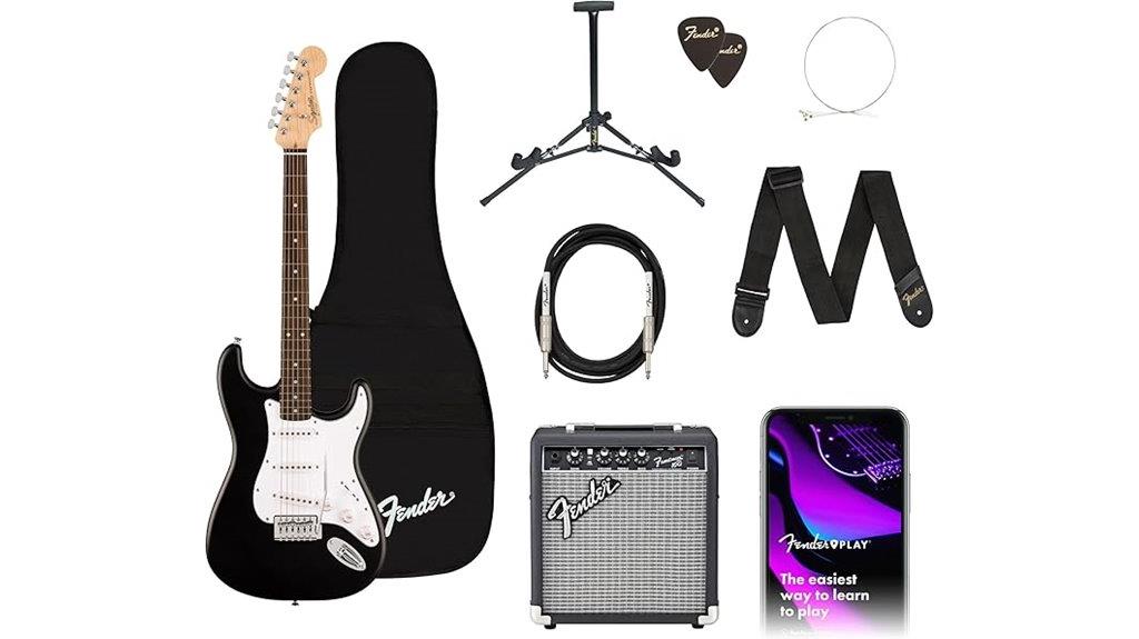 starter stratocaster guitar kit