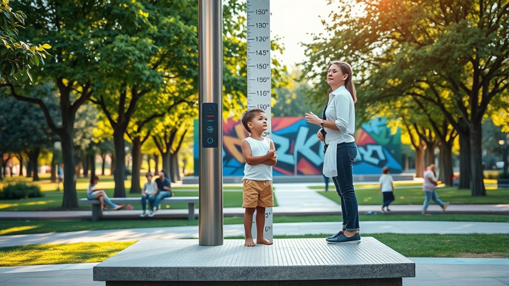 strategic height verification placement