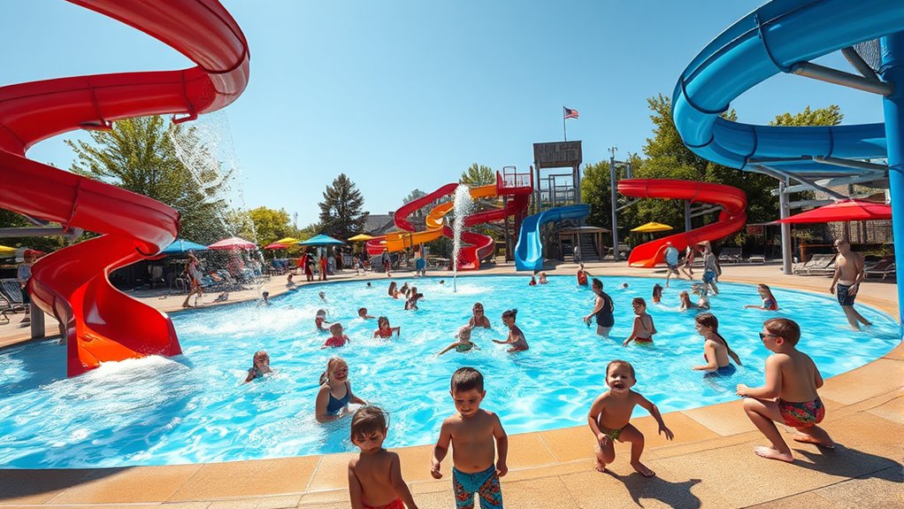 suburban water park recreation facilities