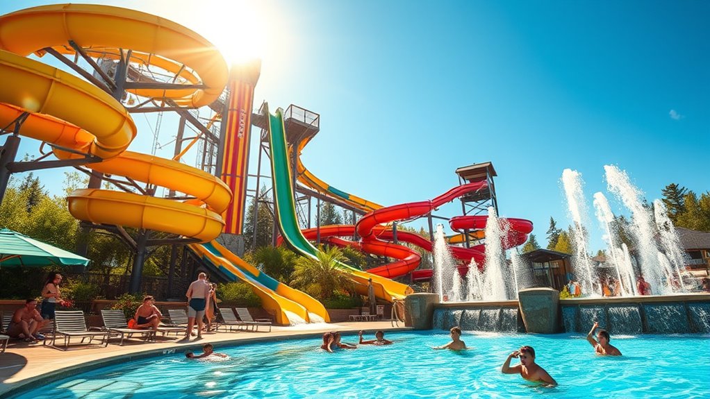 summer family water parks