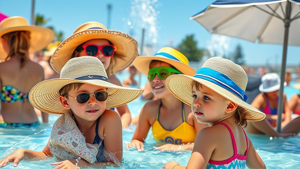 sun protection accessories and organization