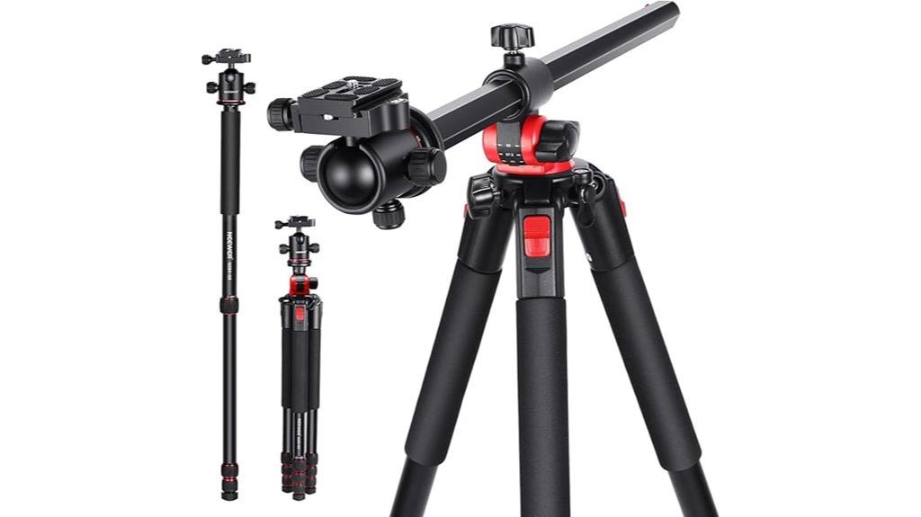 tall tripod with monopod