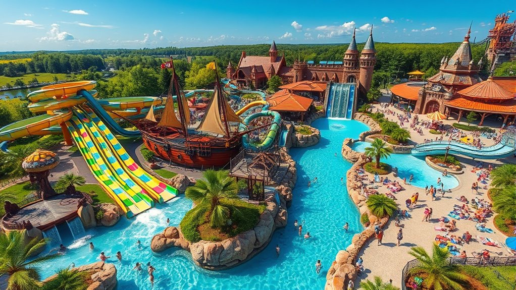 themed immersive water park experiences