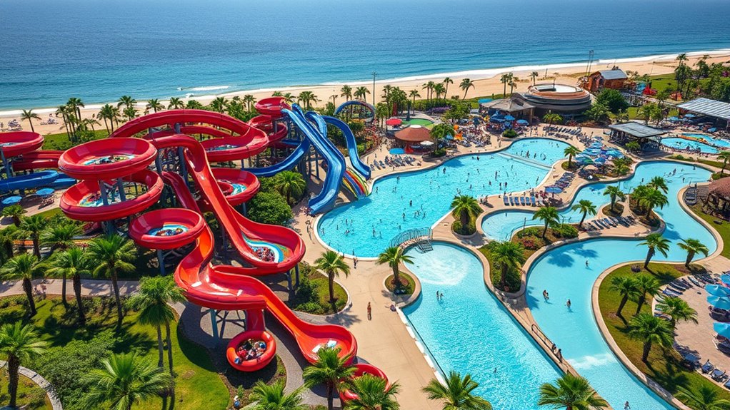 themed water attractions and conservation