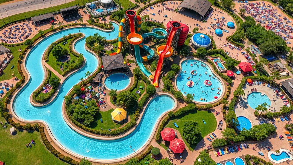 thrilling outdoor water attractions