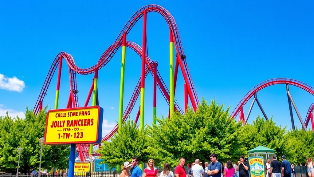 thrilling rides for tall