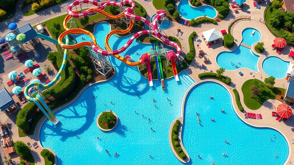 thrilling water park attractions