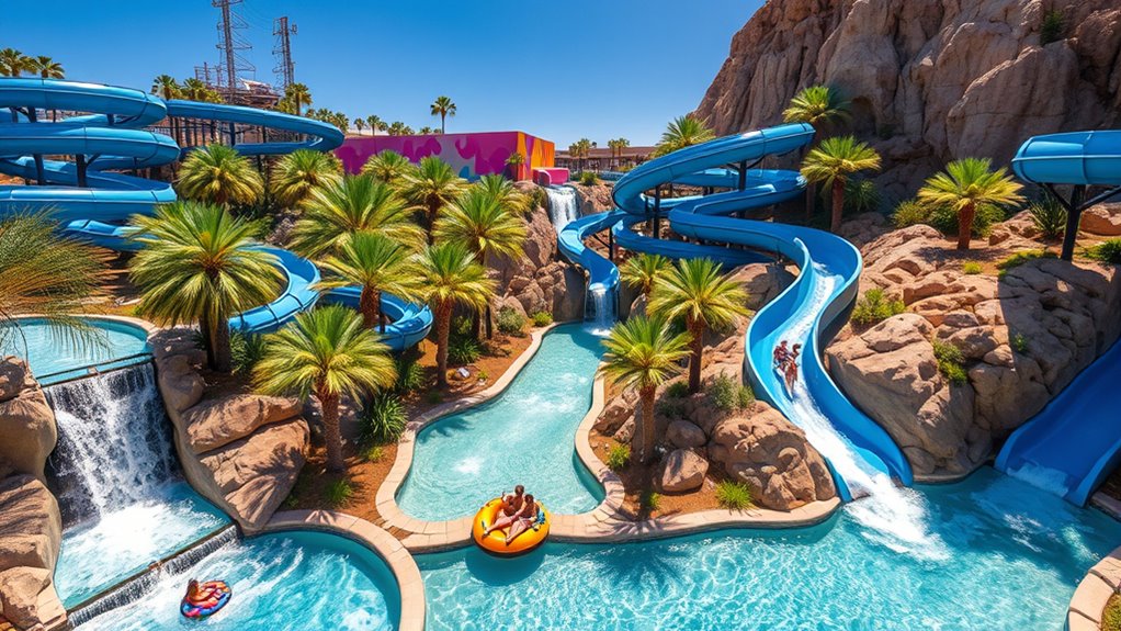 thrilling water rides await