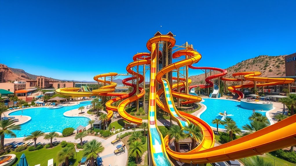thrilling water slide rides