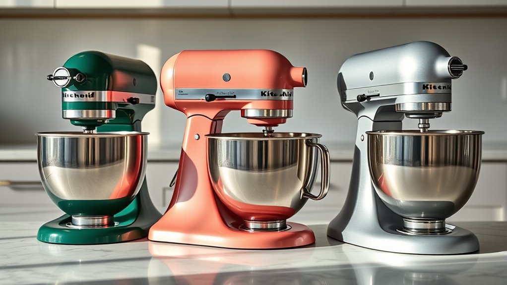 top 2025 mixer color choices