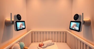 top dual camera baby monitors
