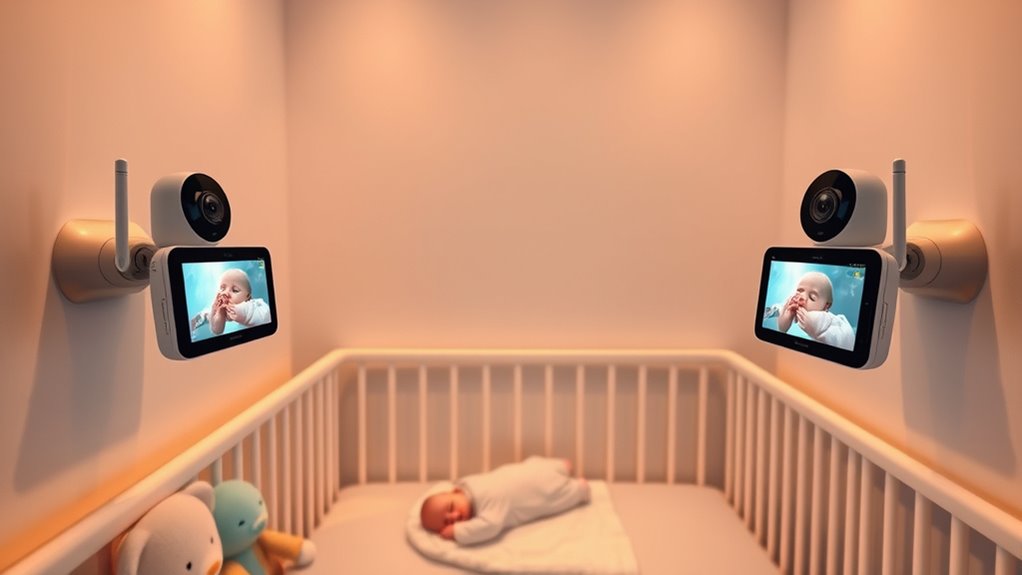 top dual camera baby monitors