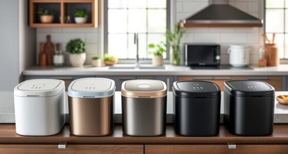 top electric kitchen compost bins