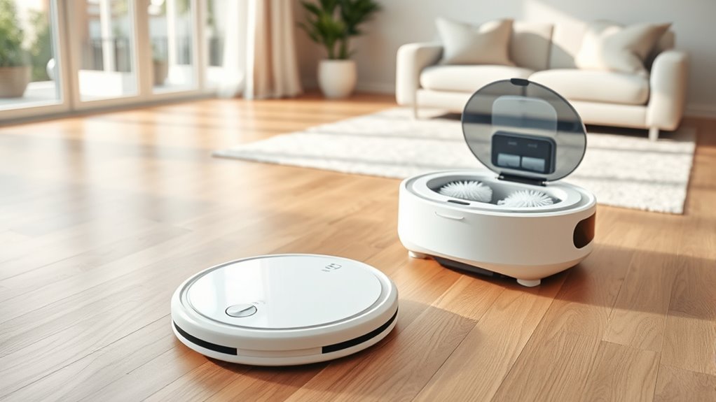 top robotic mops with auto clean