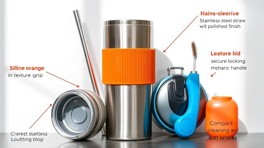 top stanley tumbler accessories