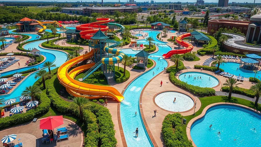 tropical water adventure nearby