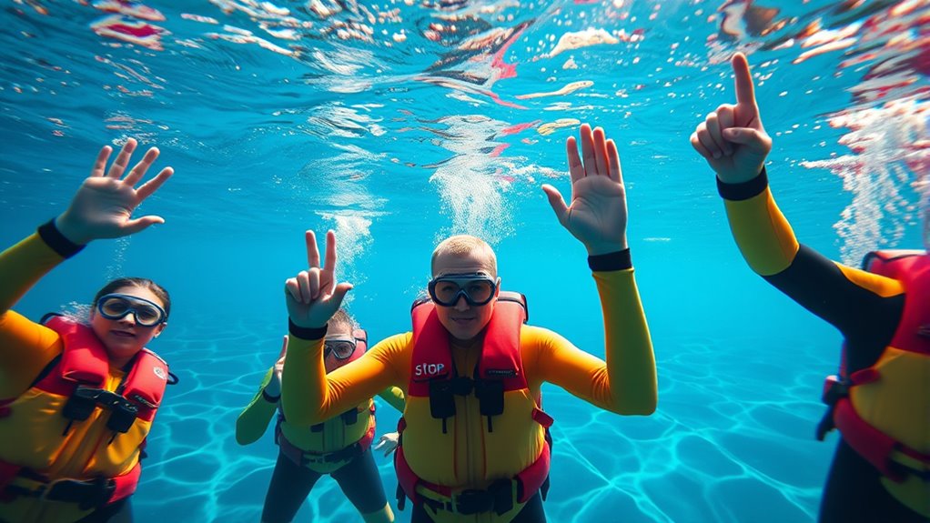 universal water safety signals