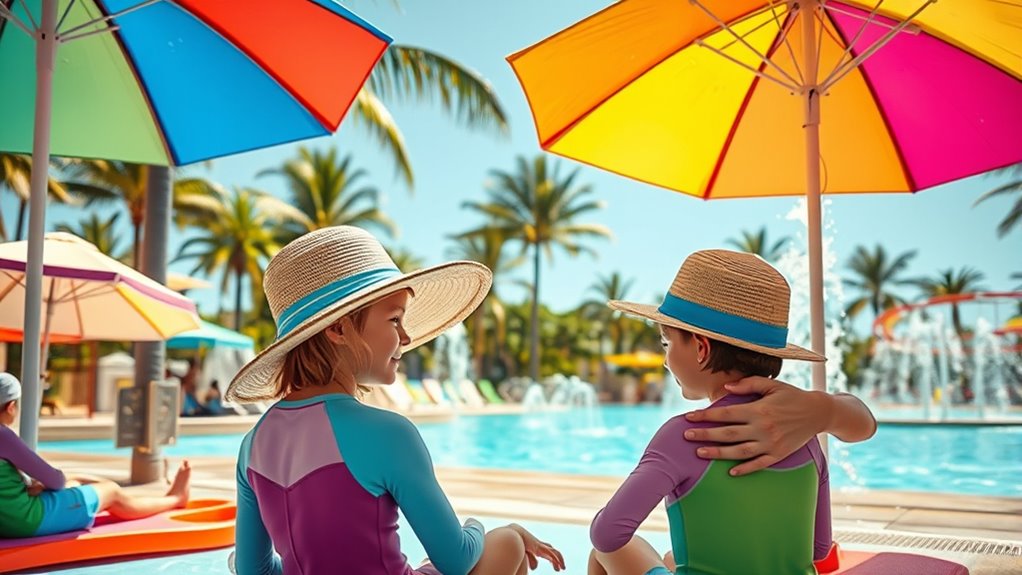 uv protective water park clothing