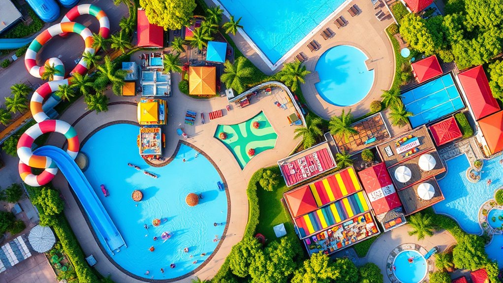 varied dining options available