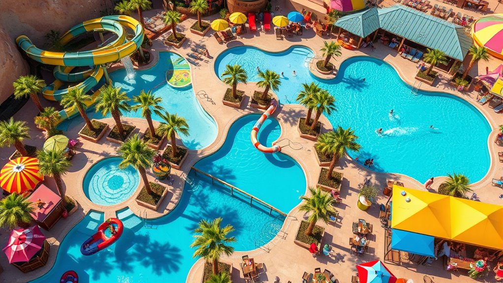 variety of casual eateries