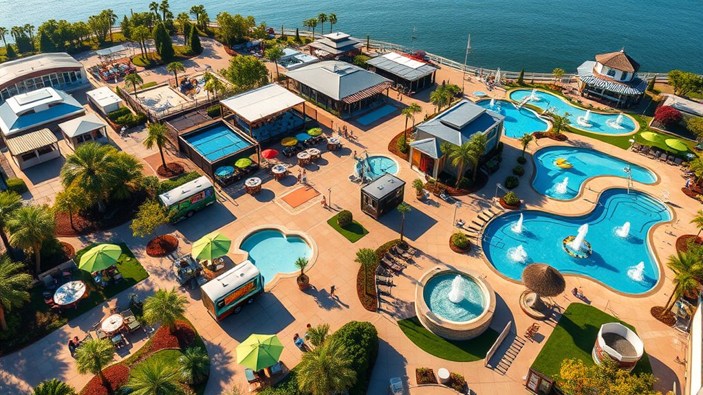 variety of dining options