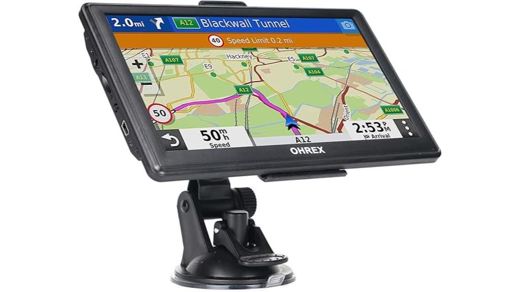 vehicle gps navigation device